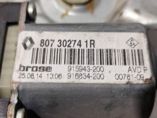 ELEVALUNAS DELANTERO DERECHO RENAULT MEGANE III B