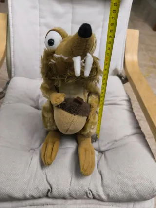 Peluche Scrat La Era de Hielo con Bellota