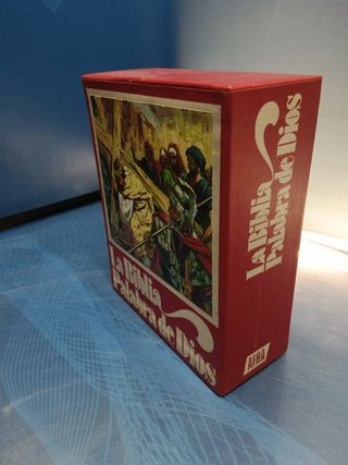 3 libros, LA BIBLIA PALABRA DE DIOS - AFHA. 1978