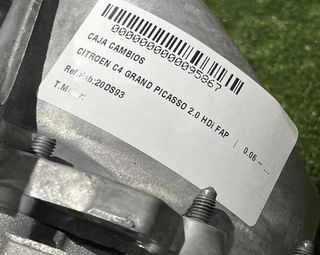 Citroen 20ds93 caja cambios c4 grand picasso 95867
