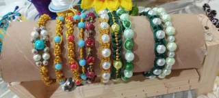 Pulseras artesanales
