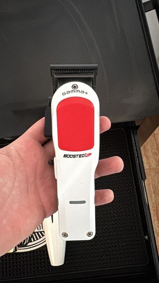 Gamma+ Maquina Cortar Pelo Blanca y Roja