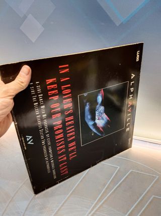 disco Ep, Alphaville – Dance With Me (Empire Remix) spain, 1986, WEA – 12"