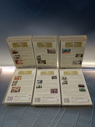 Monty Python flying circus . VOSE. 6 cintas VHS vol 1 al 6