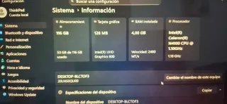 Lenovo Thinkpad Portátil Tablet