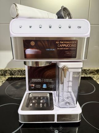 Cafetera Cecotec Cappuccino Semiautomática