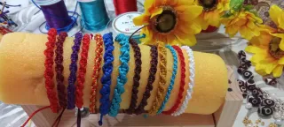 Pulseras Macramé Hechas a Mano