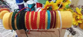 Pulseras Macramé Hechas a Mano