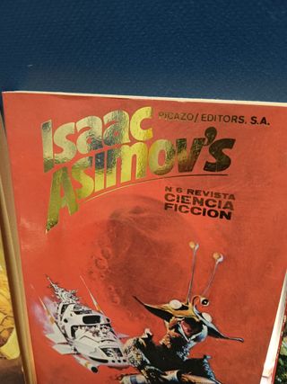 REVISTA CIENCIA FICCIÓN, ISAAC ASIMOV´S- 3 NUMEROS, PICAZO EDITORS ASIMOV , libros