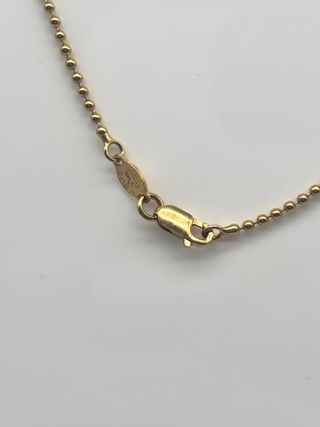 V327 CADENA BOLAS DE ORO