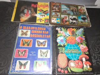 Lotes Cadernetas Naturais e Borboletas