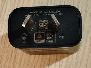 Caricabatterie USB Motorola Nero