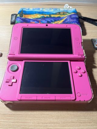 Nintendo 3DS Rosa + Accesorios