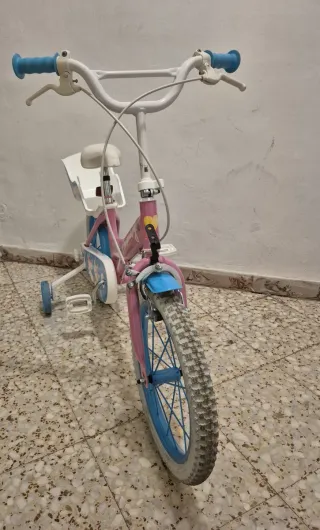 Bicicleta Niña Fantasy Rosa con Ruedines