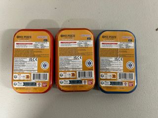 Latas One Piece Luffy, Ace, Sabo
