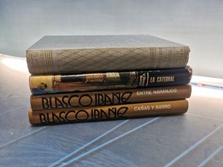 4 libros del autor VICENTE BLASCO IBAÑEZ