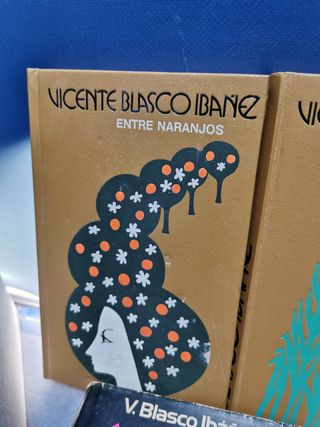 4 libros del autor VICENTE BLASCO IBAÑEZ