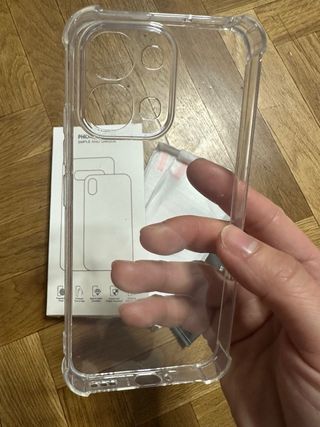 Custodia per Oppo A6 Pro 4G/5G e 2 vetri temperati