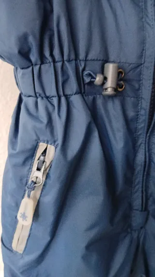 Mono de nieve infantil azul