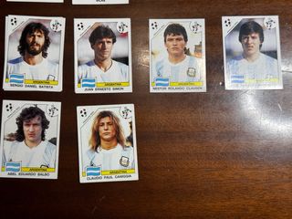Cromos Italia 90 jugadores Argentina nunca usados