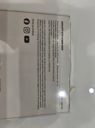 Amazfit GTS 4 Mini Smartwatch