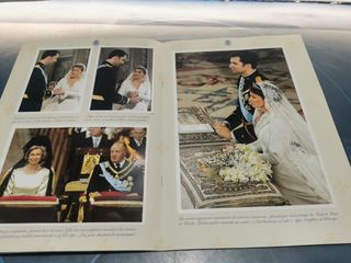 COLECCIONISMO ÁLBUM DE FOTOS BODA REAL FELIPE Y LETIZIA . PRONTO . COMPLETO perfecto estado