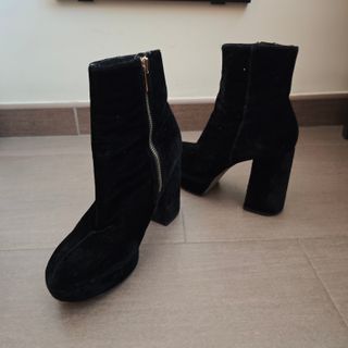 Botas Stradivarius Pana Negra Talla 38