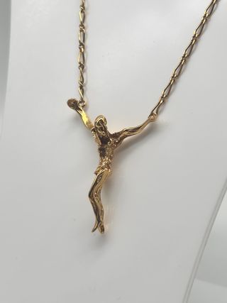 V336 CADENA ORO CON CRISTO