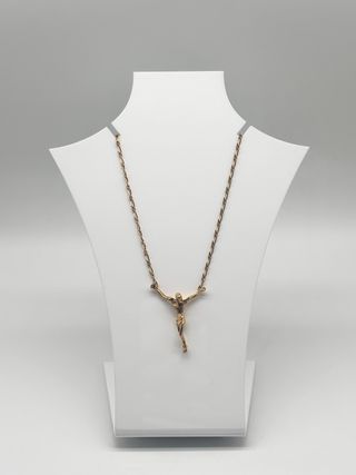 V336 CADENA ORO CON CRISTO