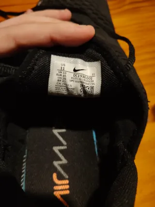 Nike Air Max 270 Negro Naranja Talla 45