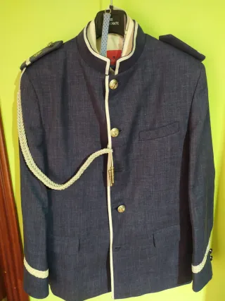 Traje de comunión niño Club Cadete azul. Talla 14.