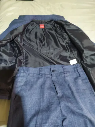 Traje de comunión niño Club Cadete azul. Talla 14.