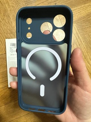 Custodia iPhone 17 Pro blu