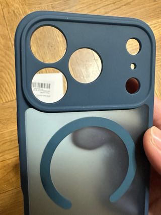 Custodia iPhone 17 Pro blu