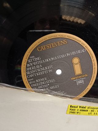 disco vinilo, Cat Stevens – Catch Bull At Four , LP, Album, 1972, France