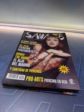 Tattoo Savage, 6 revistas