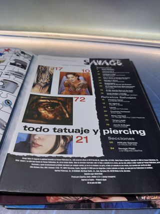 Tattoo Savage, 6 revistas