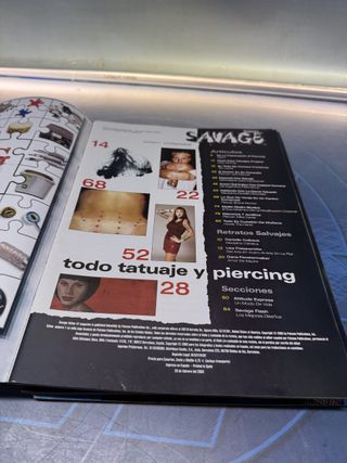 Tattoo Savage, 6 revistas