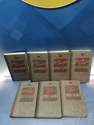 7 novelas, editorial Orbis, clasicos