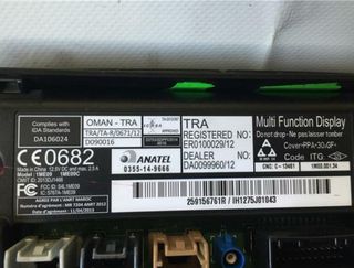 Pantalla renault 259156761r megane 1.6 bose 54795