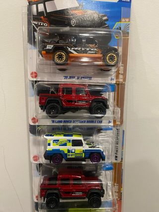 Lote Jeep e Land Rover + Suporte