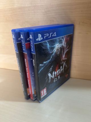 3 Juegos PS4: Uncharted, Horizon, Nioh