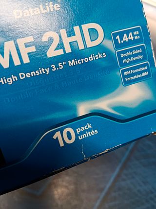 DISQUETES, DISQUETTES, MF 2H Dverbatim 10+3 de 3M