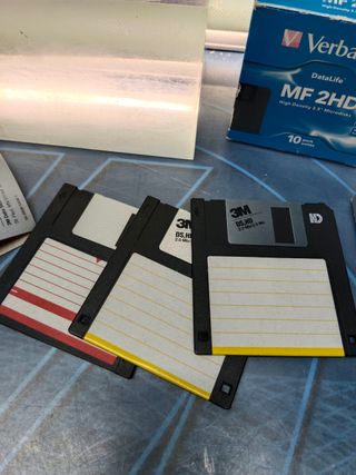 DISQUETES, DISQUETTES, MF 2H Dverbatim 10+3 de 3M