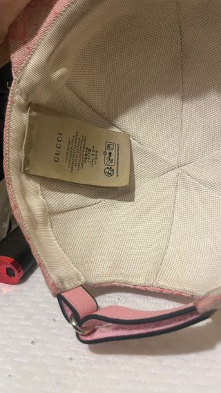 Gorra Gucci Rosa GG