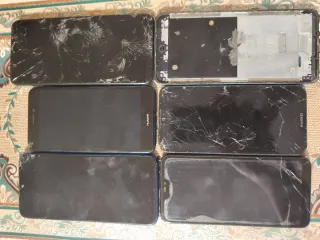 Lote 6 cellulari per pezzi