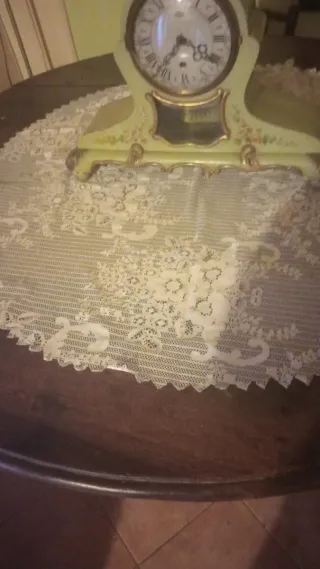 Mesa redonda madera abatible 150 años