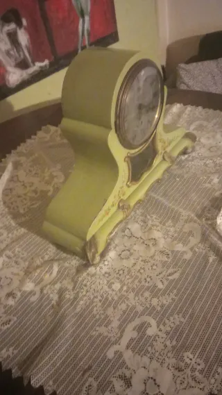 Mesa redonda madera abatible 150 años