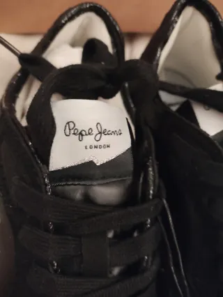 Zapatillas Pepe Jeans London Negras Talla 39