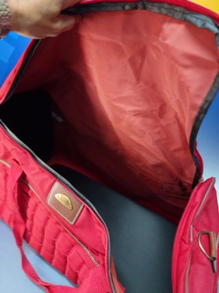 Bolsa de viaje de mano Beverly,s color roja